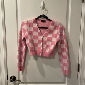 Pink Shein sweater